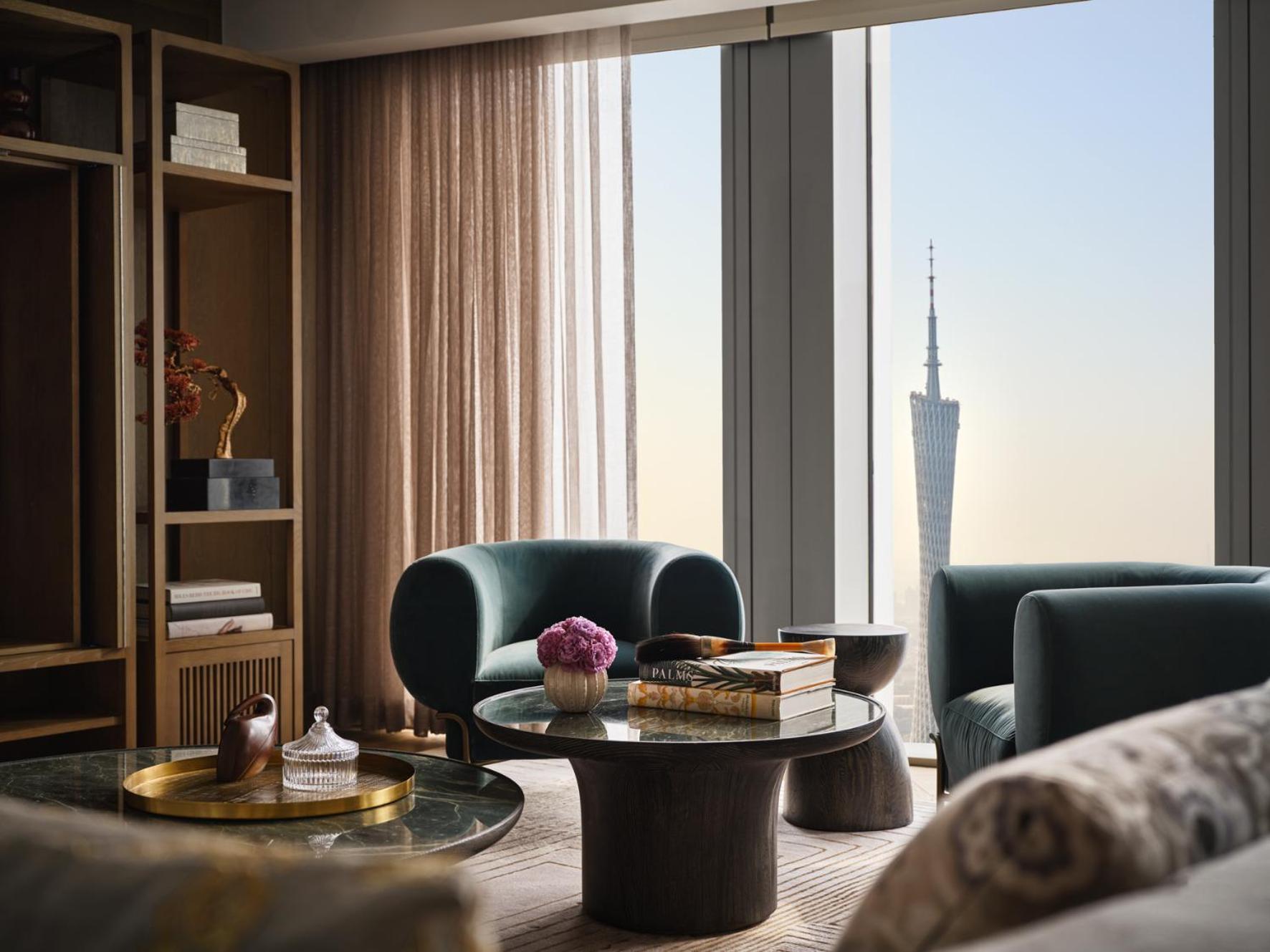 Rosewood Guangzhou, Enjoy Free Shuttle Bus Service Between The Hotel And The Canton Fair Complex During The Canton Fair Dış mekan fotoğraf