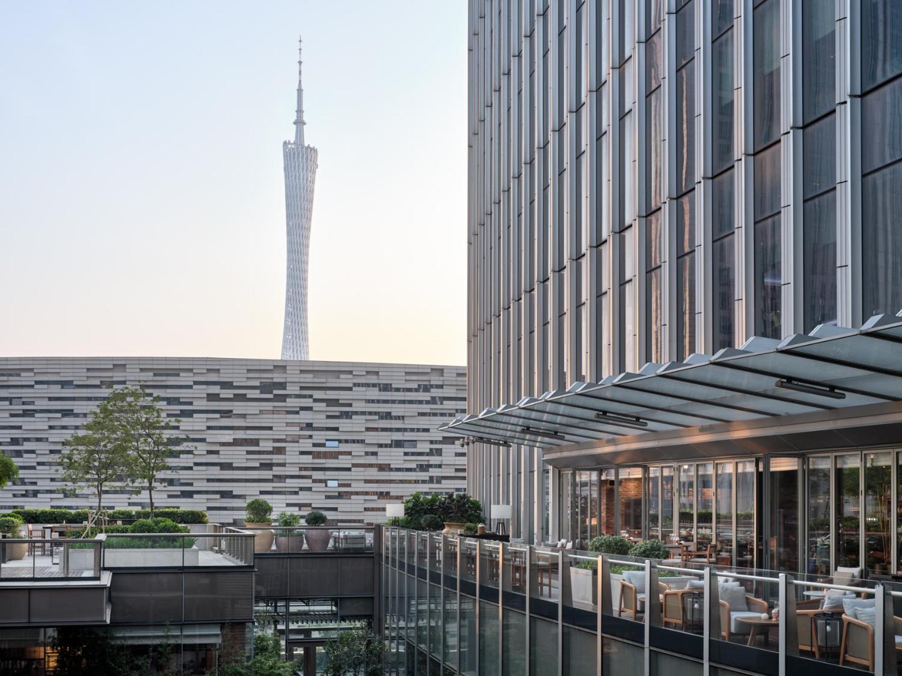 Rosewood Guangzhou, Enjoy Free Shuttle Bus Service Between The Hotel And The Canton Fair Complex During The Canton Fair Dış mekan fotoğraf